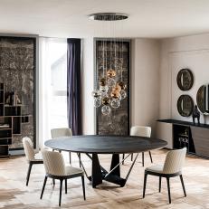 Стол Cattelan Italia Skorpio Round Ker-Wood