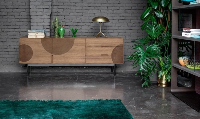 Комод Devina Nais Green Wood