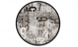 Круглая картина Pintdecor Numbers