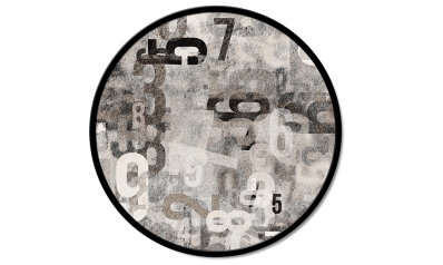 Круглая картина Pintdecor Numbers