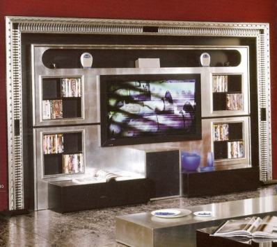 Стенка Vismara Art Deco Silver 325