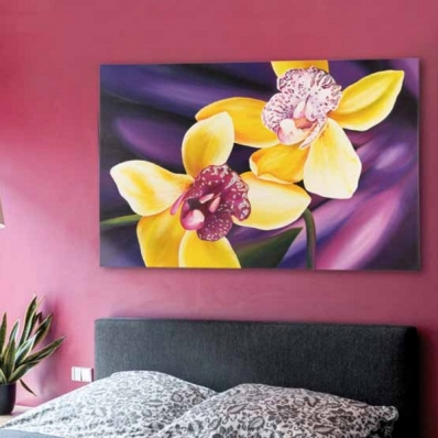 Декоративная панель Pintdecor P3038 Орхидея 120x80см