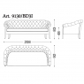 Диван Angelo Cappellini Siebel Classic 9130/BD3I