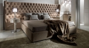 Кровать DV Home Collection Notte нюдовая