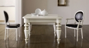 Стол обеденный Arrex TABLES E CHAIRS молочный квадратный