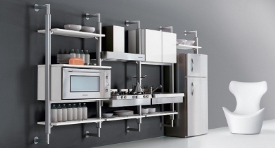 Кухня Oikos Cucine Systematica металл
