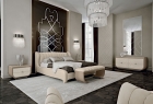 Кровать Pregno Riverside кофейное молоко
