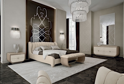 Кровать Pregno Riverside кофейное молоко